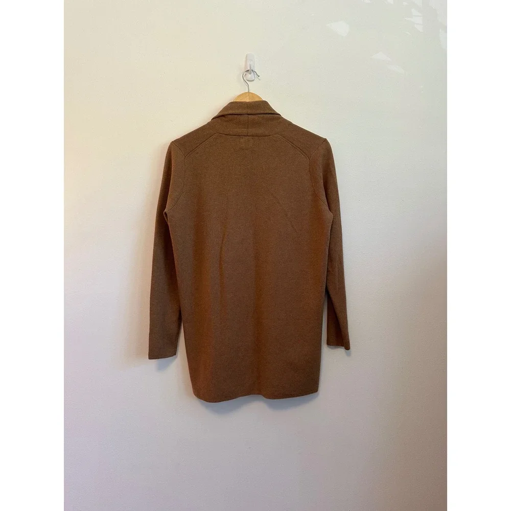 J. Crew Cotton Open Tan Cardigan | Size Medium Petite